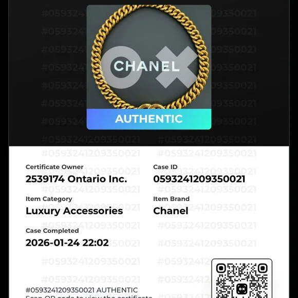 Chanel Turnlock Necklace 24K Gold Plated 1997 - Picture 5 of 6